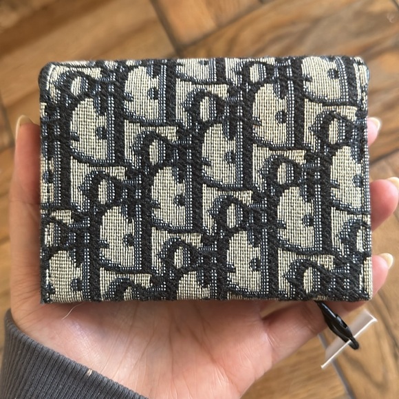 Dior saddle jasmine gusset card holder - Picture 2 of 5